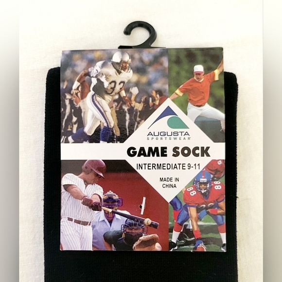 Augusta Sportswear Adult 6020 Game Socks New w Tags Football Baseball Soccer M/L - Picture 2 of 7